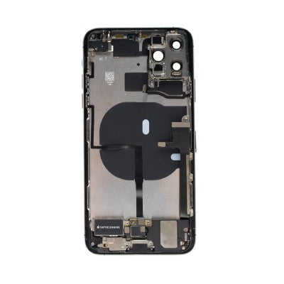 Rear Housing with Full Set Parts for iPhone 11 Pro Max-Matte Space Gray (Purple) Rear Housing with Full Set Parts for iPhone 11 Pro Max-Matte Space Gray (Purple)